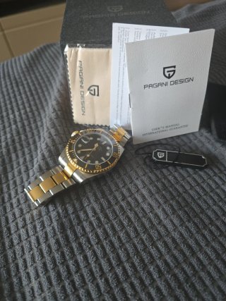 Reloj PAGANI DESIGN Hombre Oro/Plata