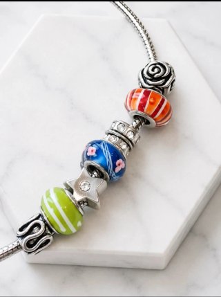 Collar y pulsera Oliver Weber Collection con crist