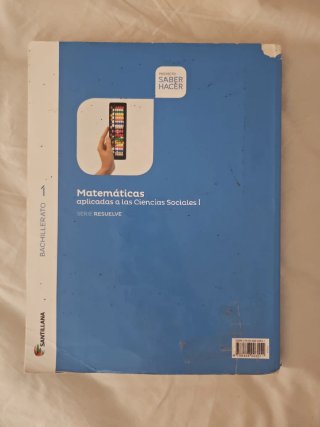Matemáticas aplicadas a las ciencias sociales I...