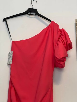 Vestido largo fiesta rojo