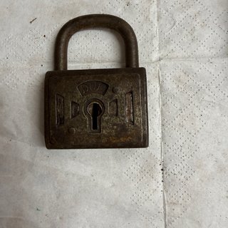 Lote 3 Candados Antiguos Hierro
