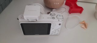 Cámara compacta Samsung NX1000 Retro Blanca