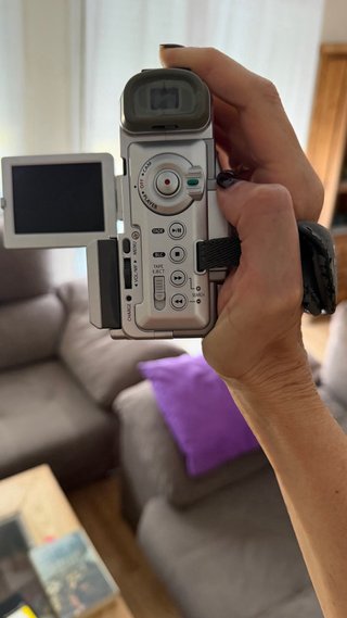 Videocámara Samsung MiniDV VP-D101 Plata
