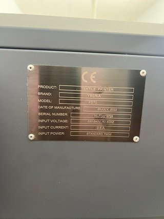 Plotter DTF Emec 60cm con horno