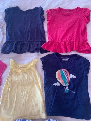 Lote 8 Camisetas Niña