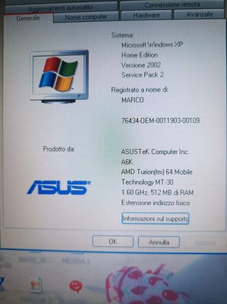 Asus A6000 PC Portatile