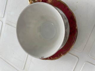 Juego de café de porcelana 8 piezas