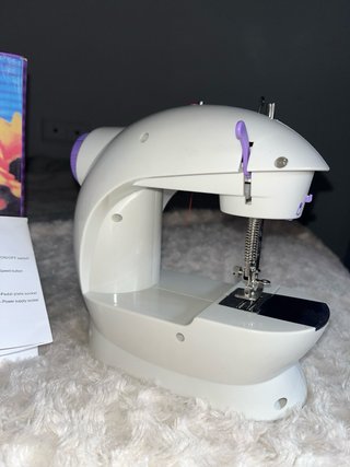 Mini Máquina Coser Portátil Doble Hilo