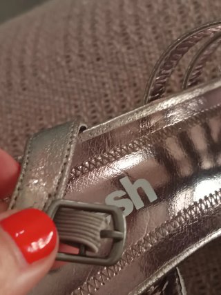 Sandalias Refresh Plataforma Plomo