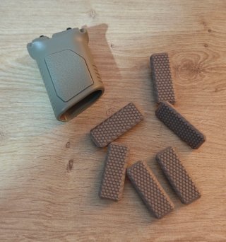 Grip y cubre raíles M-LOK