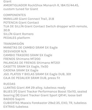 Bici Giant Stance 1 29 2022