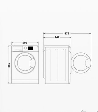Lavatrice Whirlpool 7kg