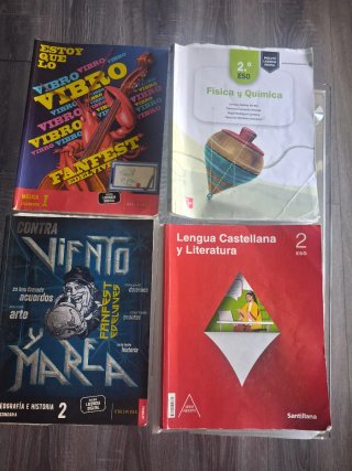 Libros de texto 2 eso