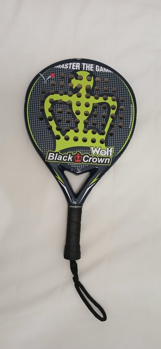 Pala de pádel Black Crown Wolf