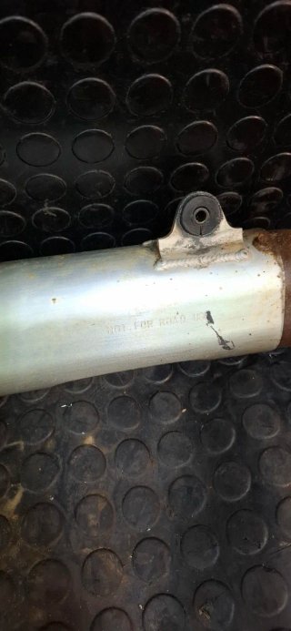 Kawasaki KX 125 98 Escape Silencioso