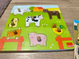 Puzzles de madera para bebés