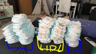Lote Pañales Dodot, Lidl y Mercadona