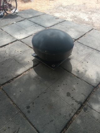 Extractor de humos para chimenea exterior