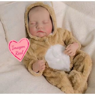 Muñeca reborn bebé silicona