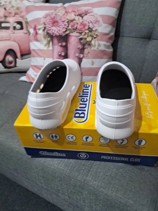Zapatos Profesionales Blueline Blancos