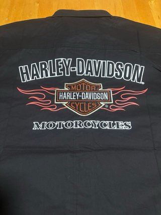 Camisa Harley-Davidson Verano Negra
