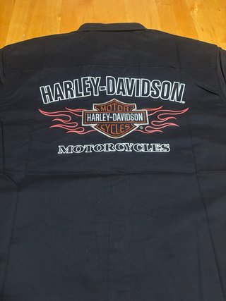 Camisa Harley-Davidson Verano Negra