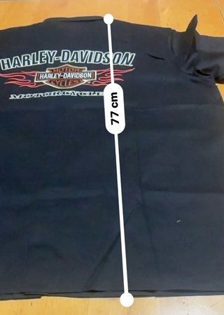 Camisa Harley-Davidson Verano Negra