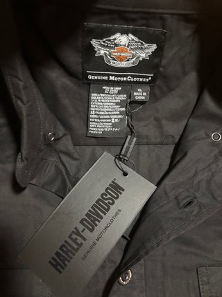 Camisa Harley-Davidson Verano Negra XL