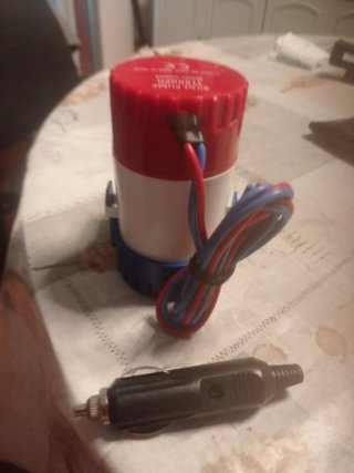 Bomba de agua para camper