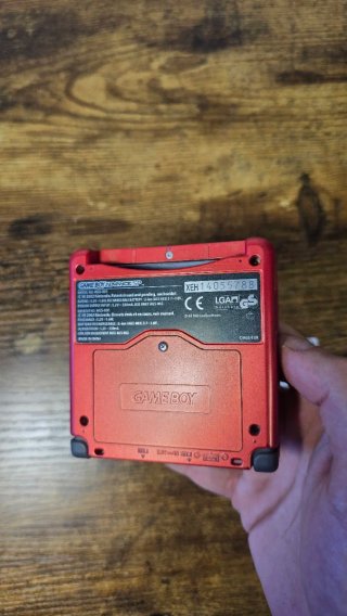 Gameboy Advance SP Roja