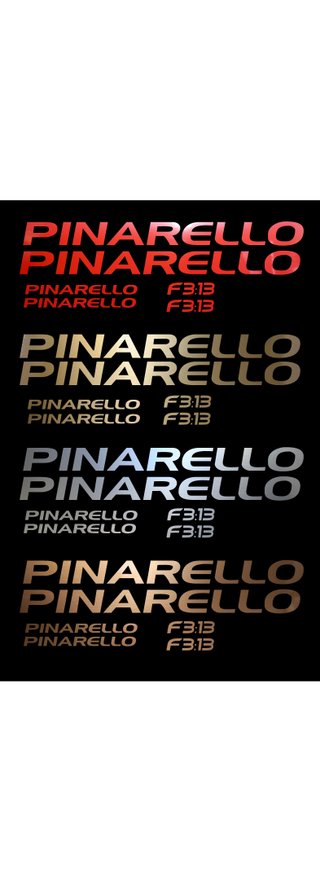 Set pegatinas adhesivo para bicicleta PINARELLO