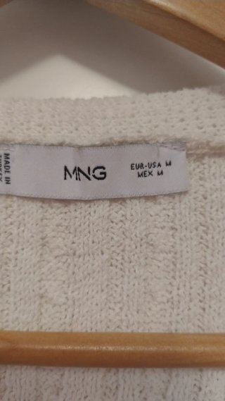 Mango Chaqueta Punto Calada