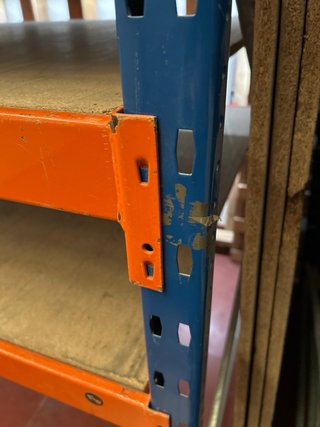 Estantería industrial metálica y madera PACK