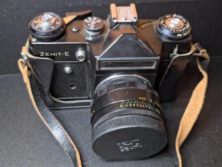 Cámara Analógica Zenit-E Edición Olímpica Moscú.