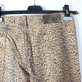 JEANS PANTALONI ROBERTO CAVALLI JUST LEOPARD 40