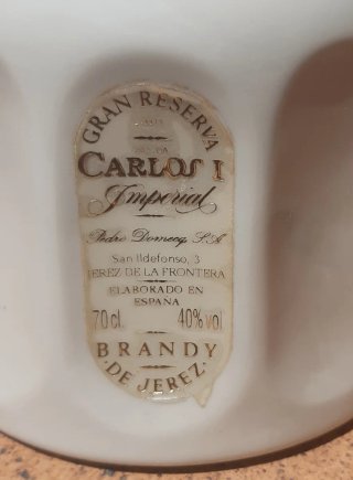 Botella Carlos I Imperial de Lladró