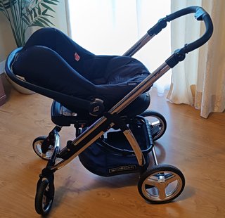 Carrito de Bebé marca Bebecar IP-OP 3 piezas