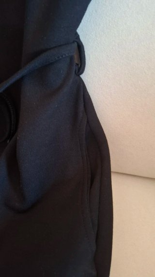 Vestido Miu Miu Negro Talla M Nuevo,recto amplio
