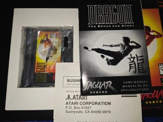 Dragon Bruce Lee Story Atari Jaguar CIB