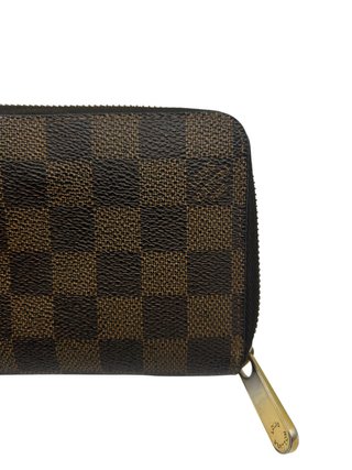 Cartera Louis Vuitton Piel Marrón Damier