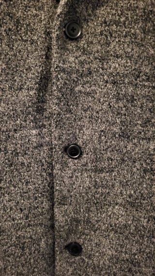 Abrigo edc Hombre Gris y Negro Talla L