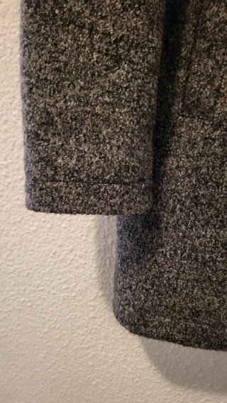 Abrigo edc Hombre Gris y Negro Talla L
