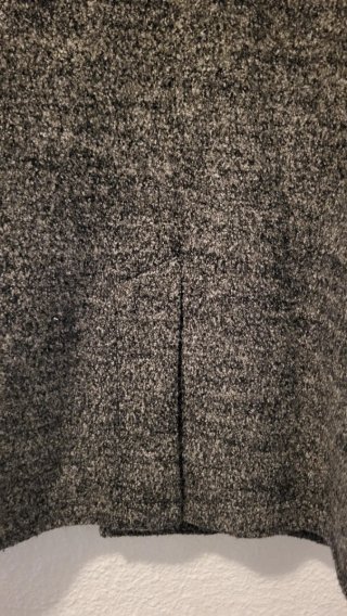 Abrigo edc Hombre Gris y Negro Talla L