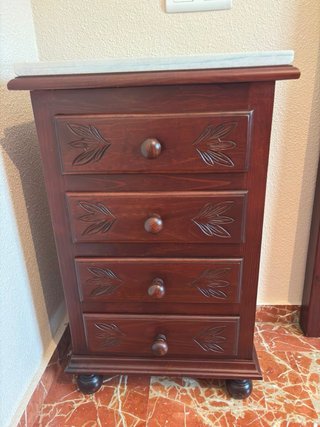 Cabecero de madera para cama de matrimonio