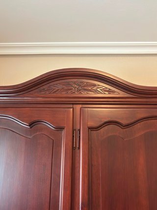 Cabecero de madera para cama de matrimonio