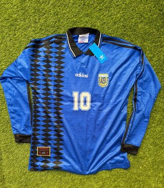 Camiseta Argentina 94 Retro Adidas Manga Larga