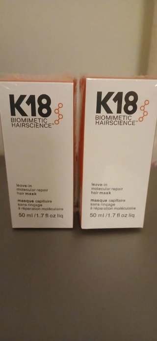 K18 Mascarilla Reparación Molecular (2 uds)