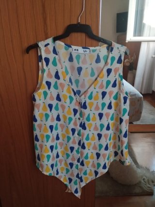 Blusa Lylu Estampado Frutas .