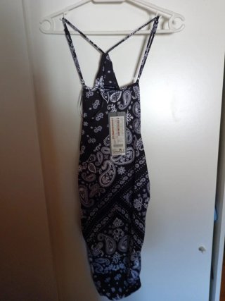 Vestido estampado bandana talla única