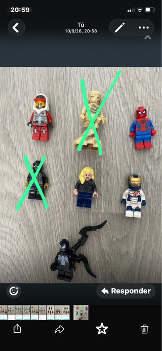 Figuras Marvel Lego
